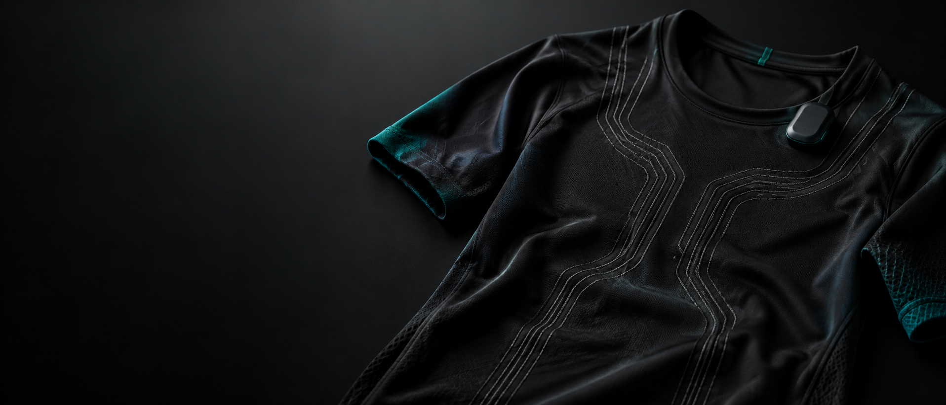 QUS smart textile garment with integrated sensor pathways